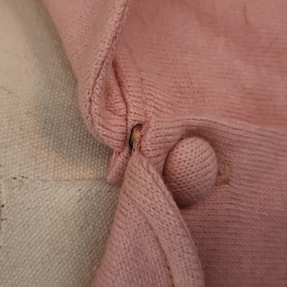 Jantzen womens sweater with crochetes sleeves size 38 - Picture 7 of 10